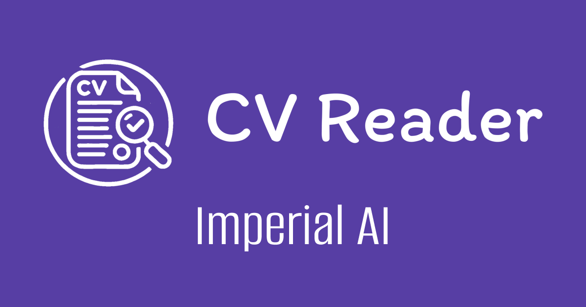 CV Reader Project
